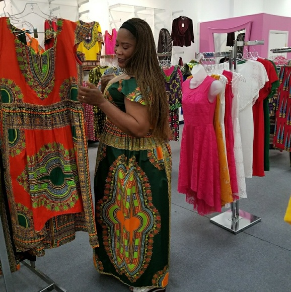 African dashiki dress - Picture 1 of 4